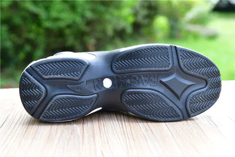 Vulcanized Shoes Male Sneakers 2023 Fashion Summer Air Mesh Breathable Wedges Sneakers For Men Plus Size