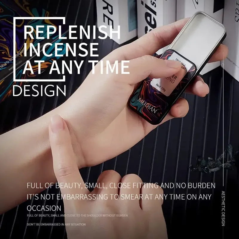 Conjunto de perfume sólido Perfume portátil de longa duração Unissex Feromônio Feromone Conjunto de perfume sólido Colônia para homens Atrai mulheres 3 peças/conjunto