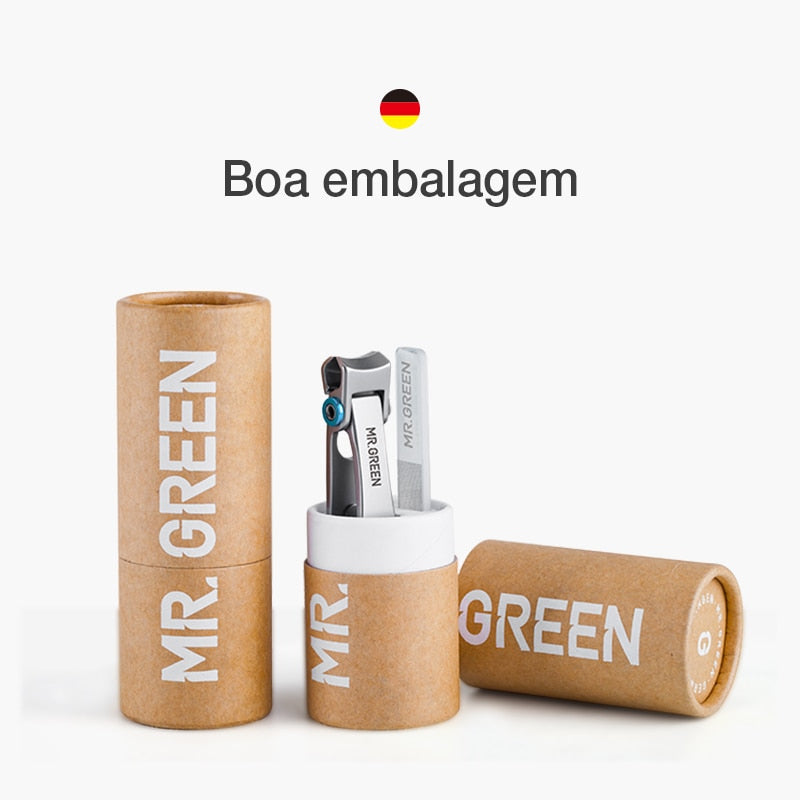 Cortadores de Unhas Mr. Green, Aço Inoxidável - Minha loja