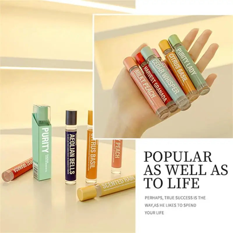 10ml Perfume Pheromones For Men Women Long Lasting Perfume Oil With Roll On Body Essential Scented Water Flirt Oil