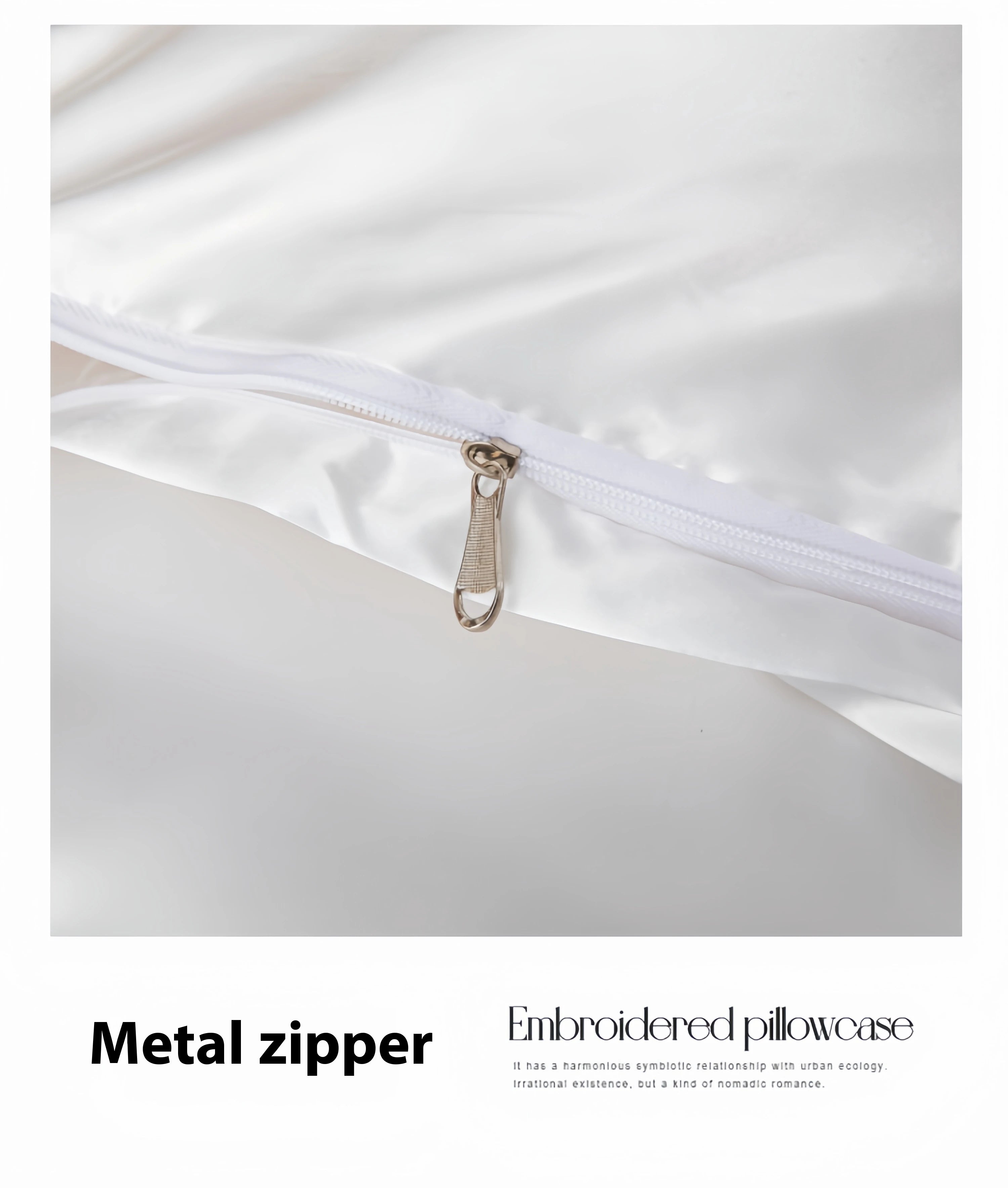 Kuup satin surface Duvet Cover Colored Bedding Set QUEEN KING Size Quilt Cover High Quality Skin Friendly Fabric Bedding Cover