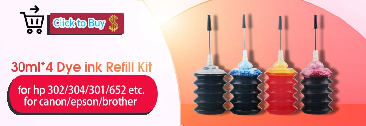 Universal Printer Refill Ink kit For Epson Canon HP Brother Lexmark DELL Inkjet deskjet CISS Cartridge Ecotank cartridge 305
