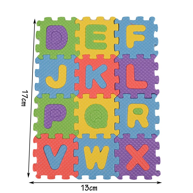 Tapete de EVA com letras - Minha loja