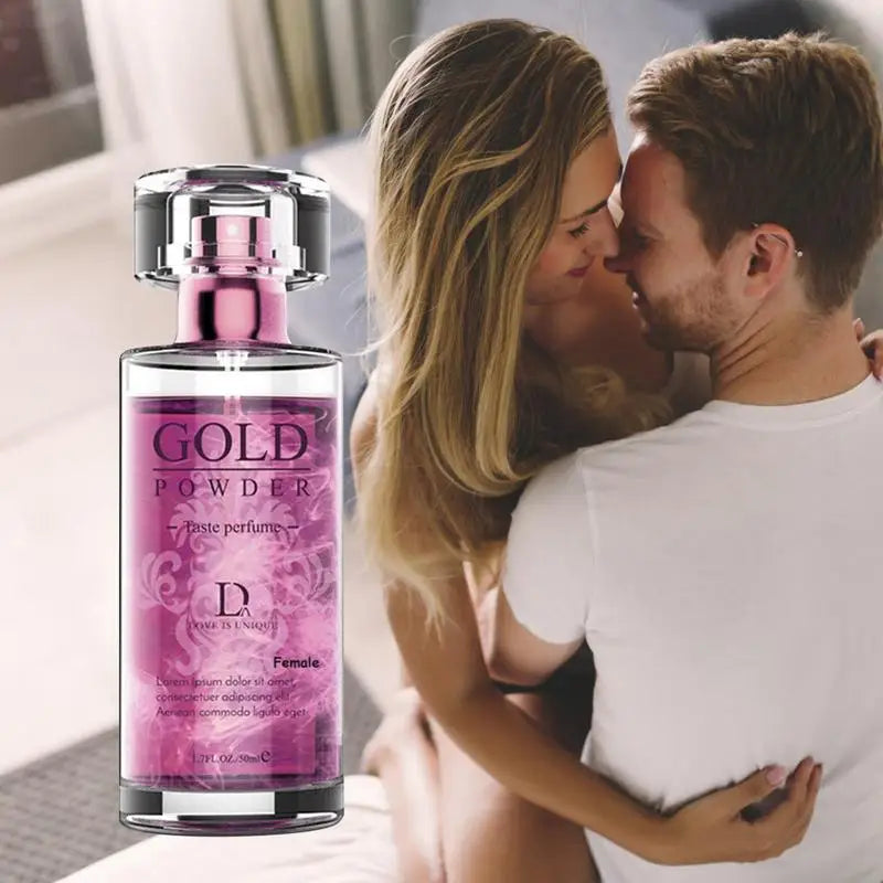 50ML Homens E Mulheres Perfume De Feromônio Corpo Óleo Essencial Perfume Colônia Unisex Spray Unisex Erótico Feromônio Perfume