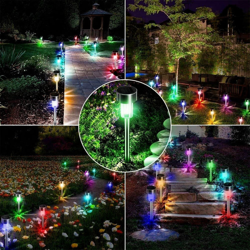 Lâmpada LED Solar À Prova D'água Para Jardim - Minha loja