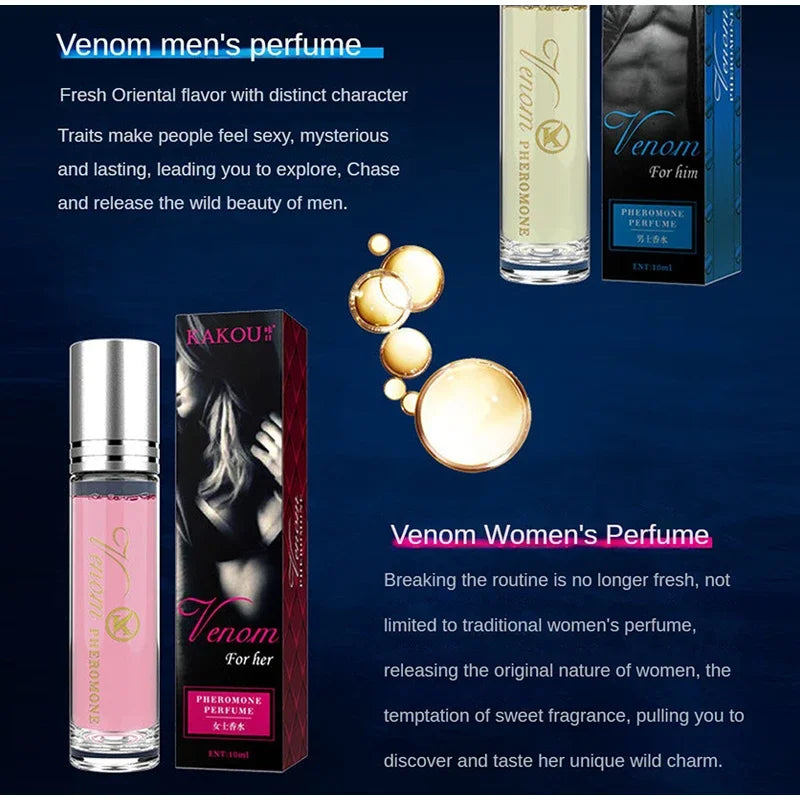 Sexy Lasting Perfume Attracts Men And Women Fun Products Dating Flirting Perfume Atmosphere Roller Ball Spray Brand Fragrance