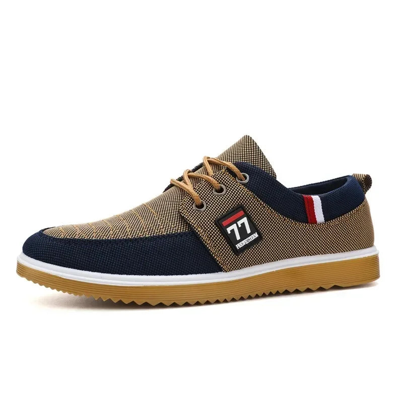 Sapatos de lona masculinos com sola macia para dirigir, tênis masculinos leves, calçados casuais masculinos, sapatos vulcanizados, tamanho grande 47, calçados masculinos