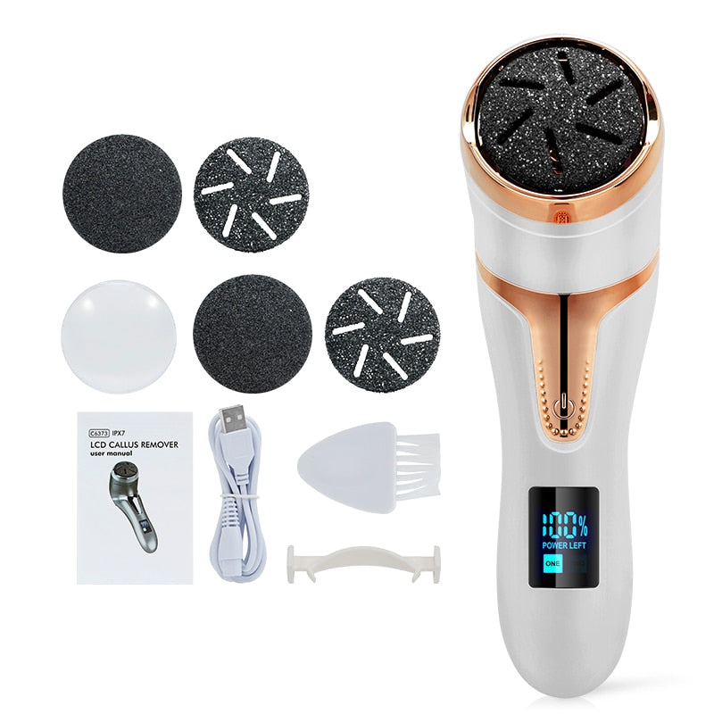 lixadeira pedi cure elétrica ipx7 à prova água - Minha loja