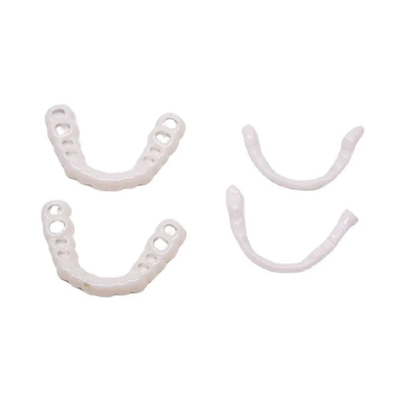 1Pair Adjustable Dental Veneers Unisex Teeth Veneer for Men and Women Teeth Cover Fake Tooth Instant Confidence Smile Tools зубы