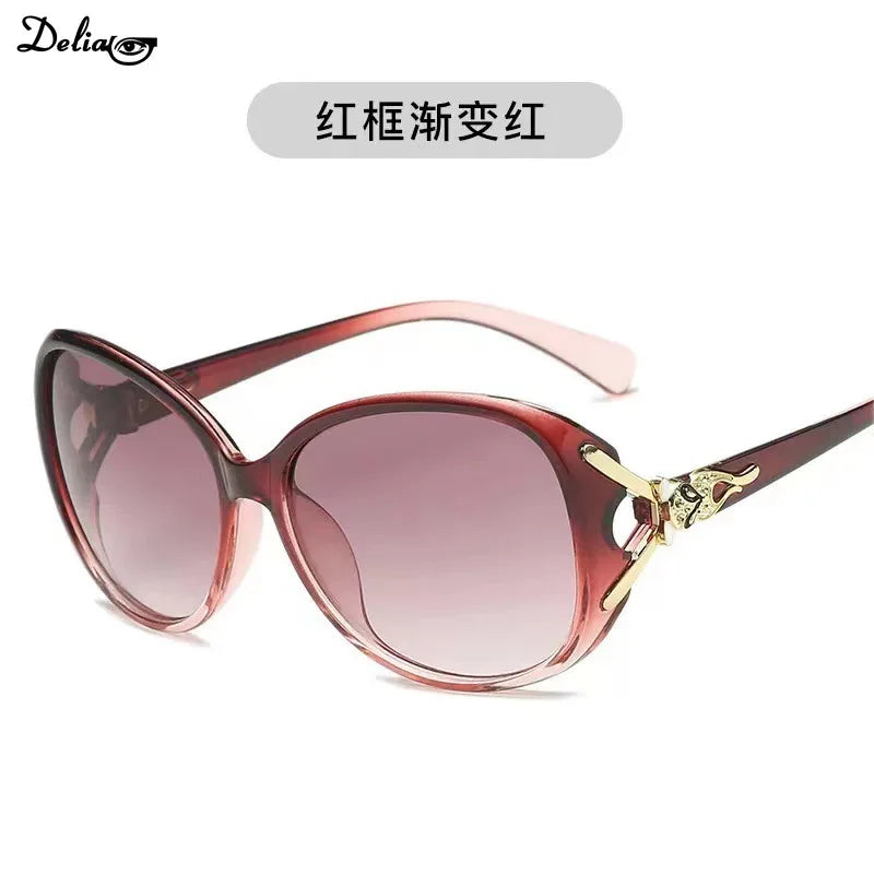 Óculos de sol redondos clássicos femininos com bloqueio UV, óculos de sol texturizados, gradiente preto, óculos de sol para áreas externas, óculos de sol feminino UV400
