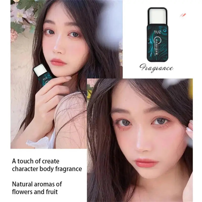 Men Solid Perfume Ladies' Balm Natural Fresh Fragrance Deodorant Solid Perfume Fragrances Body Antiperspirant Portable Gift