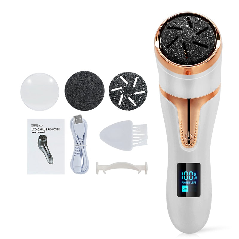 lixadeira pedi cure elétrica ipx7 à prova água - Minha loja