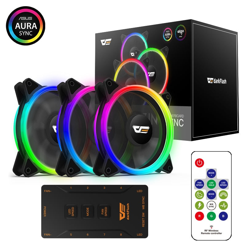Fan ventilador Aigo Darkflash - Minha loja