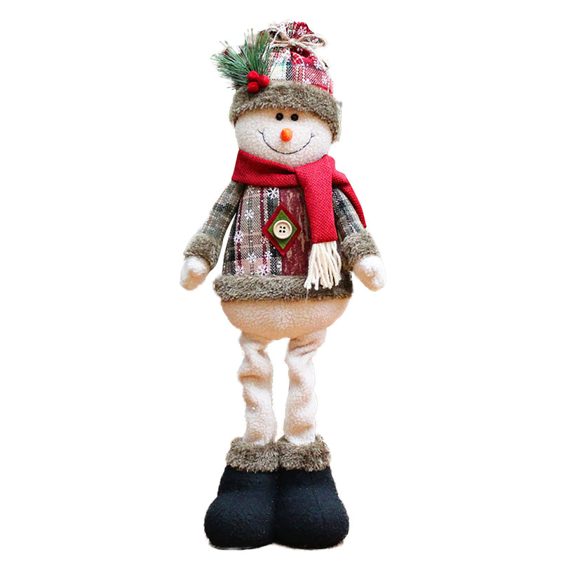 casa decoração decoracion casa Home decoration Christmas Santa Snowman-Reindeer Christmas Decoration Leg Table Mantel Decoration