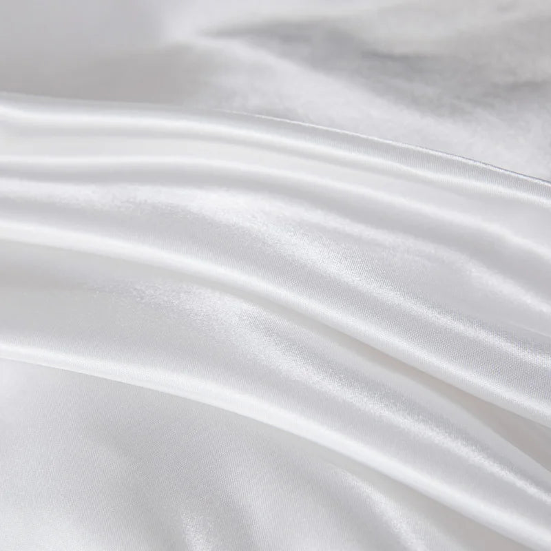 Kuup satin surface Duvet Cover Colored Bedding Set QUEEN KING Size Quilt Cover High Quality Skin Friendly Fabric Bedding Cover