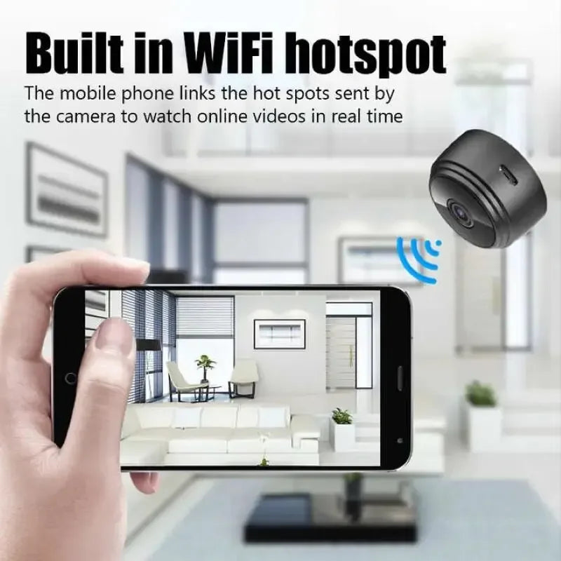 Lenovo Mini WiFi A9 Camera 1080P Wireless Monitoring Security Protection Remote Monitor Video Surveillance Camcorders Smart Home