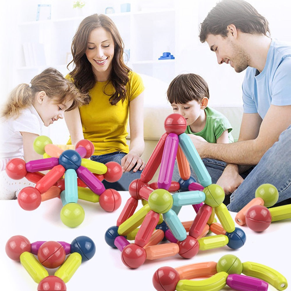 Blocos de Construção Magnéticos - Infantil - Minha loja