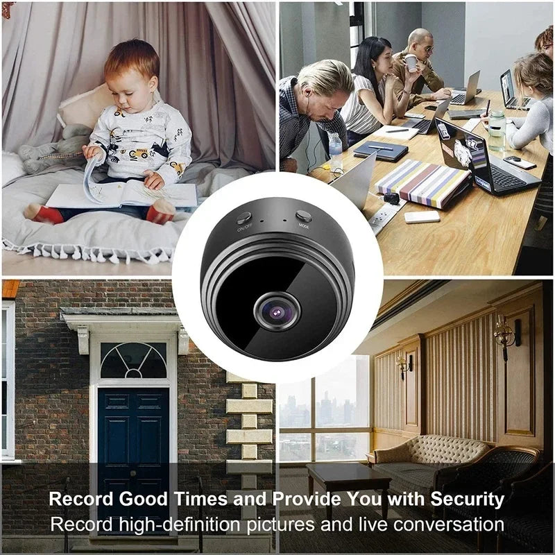 Lenovo Mini WiFi A9 Camera 1080P Wireless Monitoring Security Protection Remote Monitor Video Surveillance Camcorders Smart Home