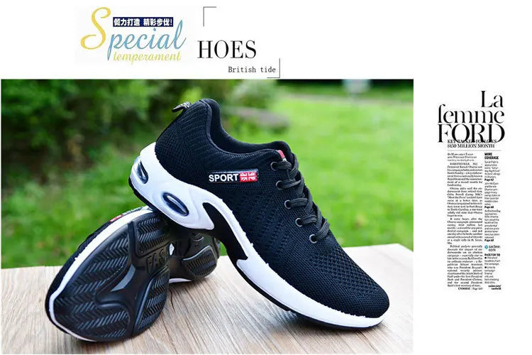 Vulcanized Shoes Male Sneakers 2023 Fashion Summer Air Mesh Breathable Wedges Sneakers For Men Plus Size