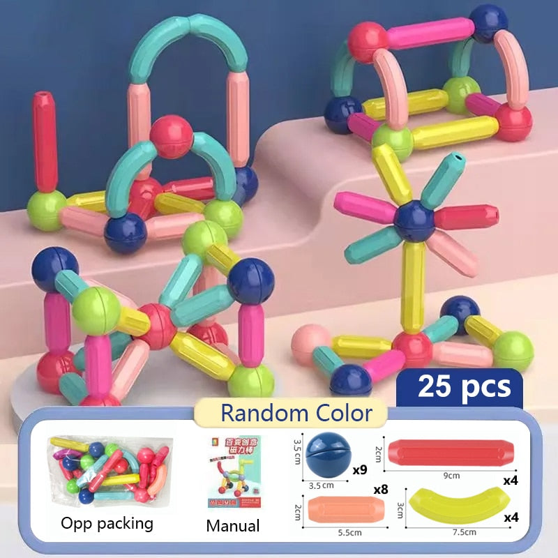 Blocos de Construção Magnéticos - Infantil - Minha loja